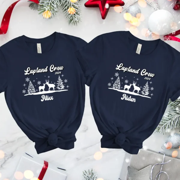 Lapland Crew Christmas T shirts 7 Lapland Crew Christmas T shirts