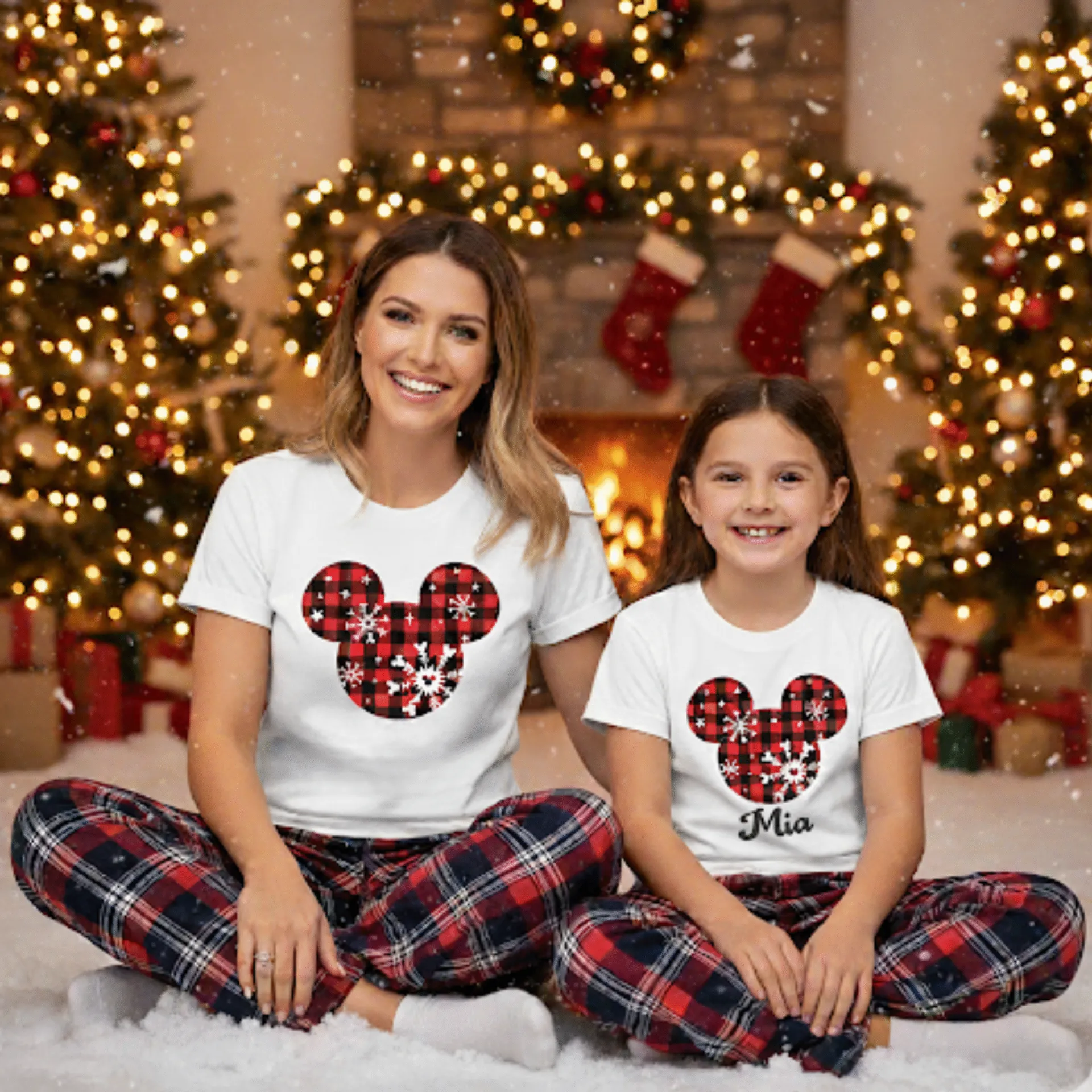 Matching Christmas Pyjamas 3 Matching Christmas Pyjamas